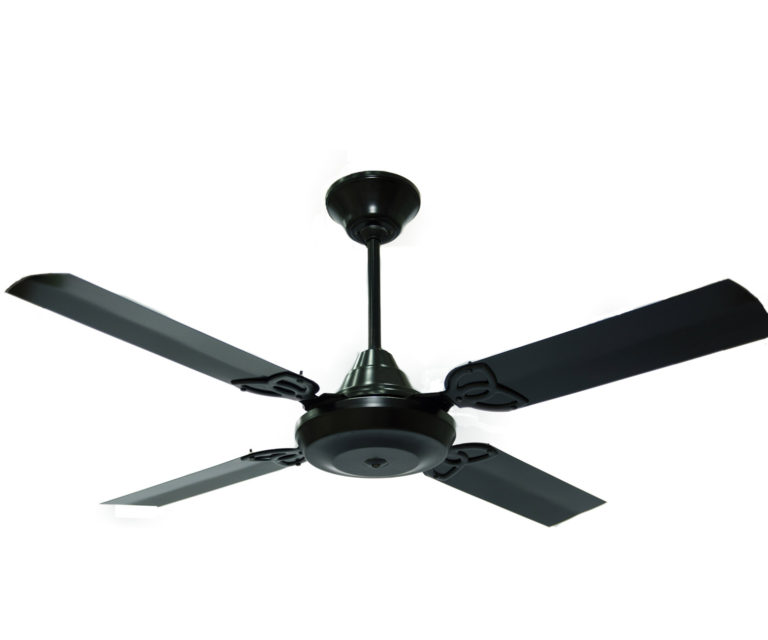 Ventilador de Techo Ocean Negro con Palas Metálicas Negras | Martin